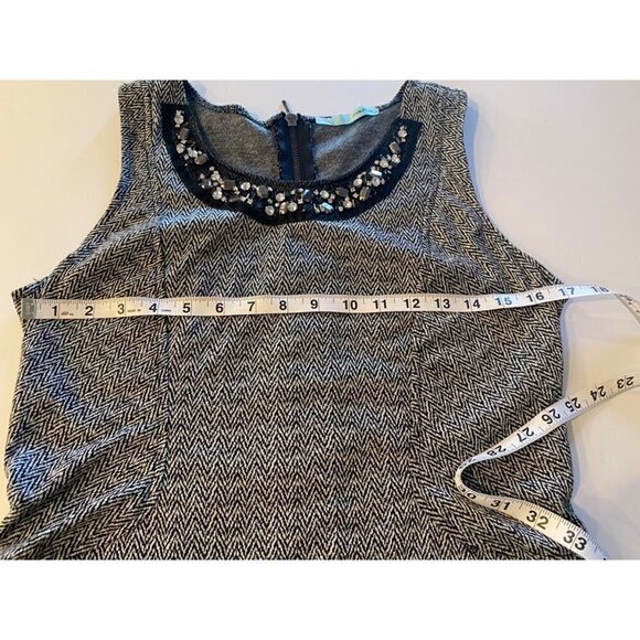 Maurices Embellished Sleeveless A-Line Dress, Size Large - Picture 6 of 10